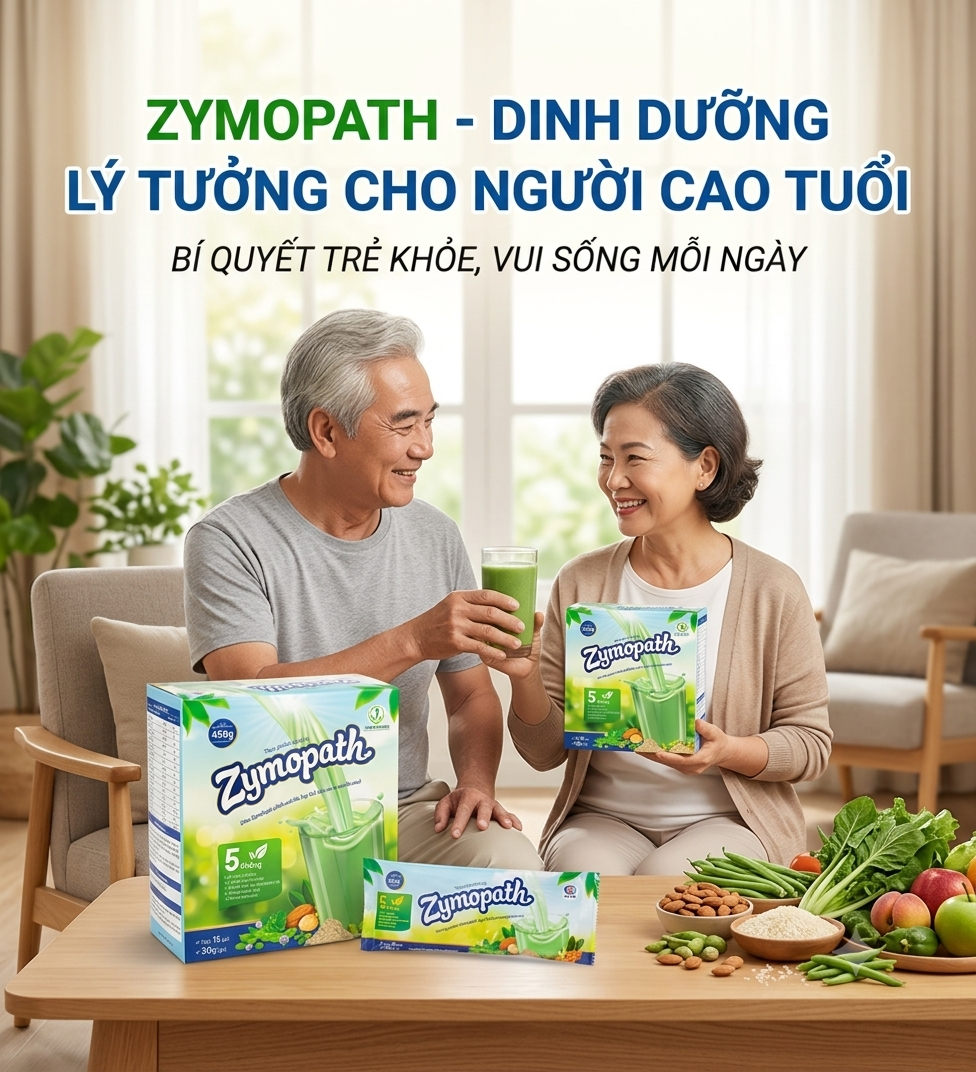 Zymopath: Giải Pháp Dinh Dưỡng Lý Tưởng Và Toàn Diện Cho Người Cao Tuổi