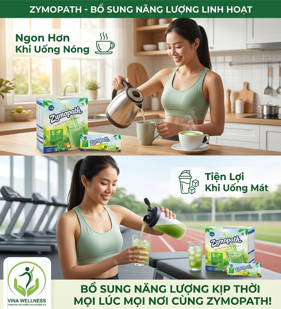 Bổ Sung Năng Lượng Kịp Thời Mọi Lúc Mọi Nơi Cùng TPBS ZYmopath